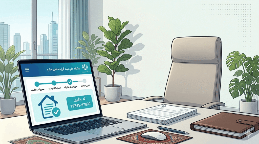 سامانه خودنویس ثبت قرارداد اجاره